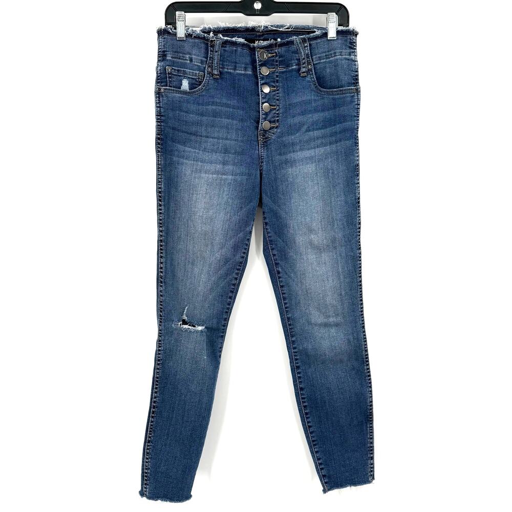 Kut‎ From the Kloth Size 6 Fab Ab Ankle Skinny High Rise Connie Button Fly